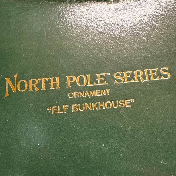 NEW Dept 56 Elf Bunkhouse Ornament Night Before Christmas North Pole Series - Picture 2 of 10